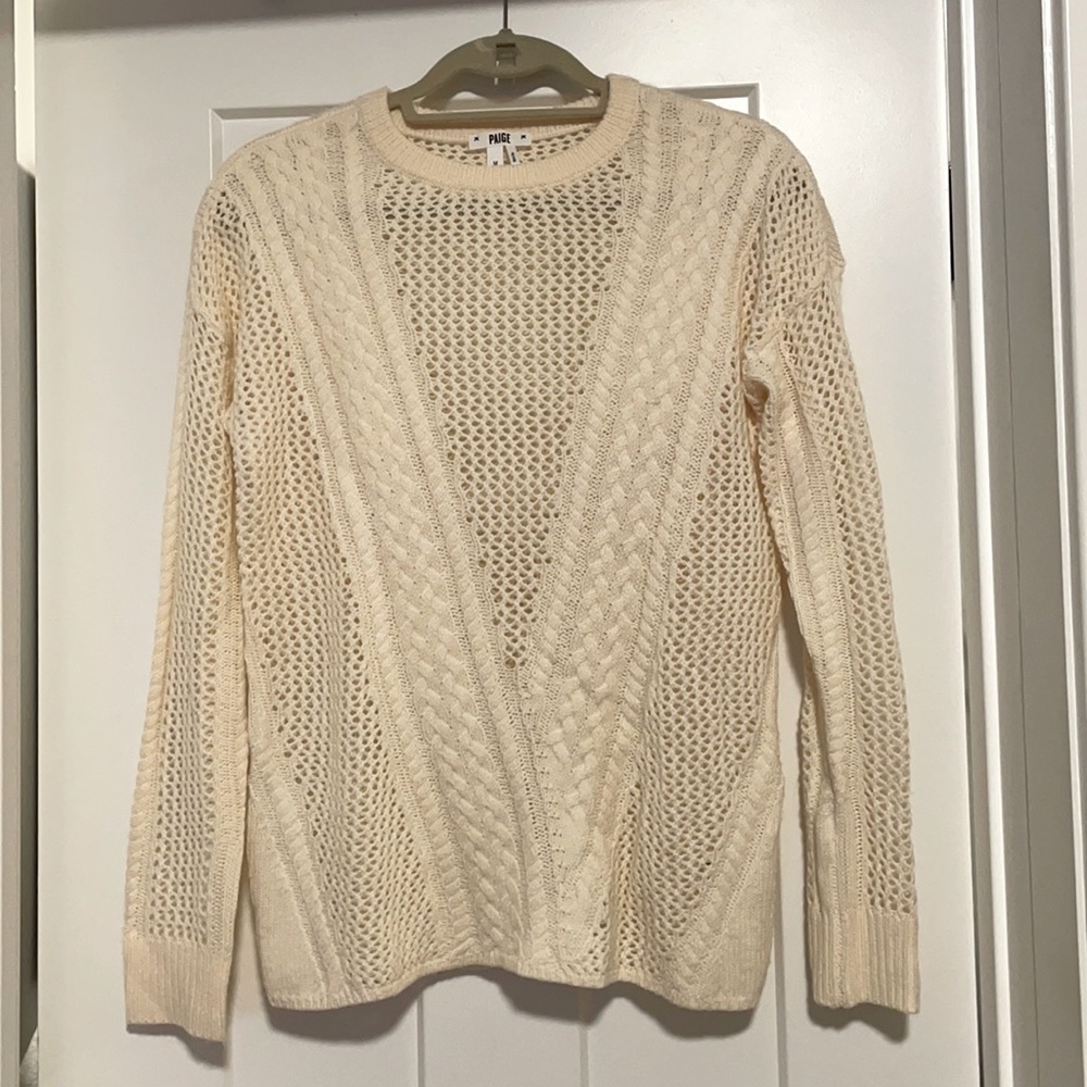 Paige white sweater